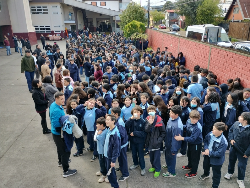 Participación Simulacro Terremoto